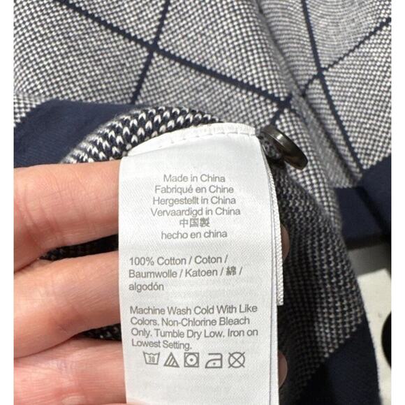 J. Crew Knit Jacquard Polo Shirt Men’s Size XL Button Up Sweater Short Sleeve - Picture 8 of 8